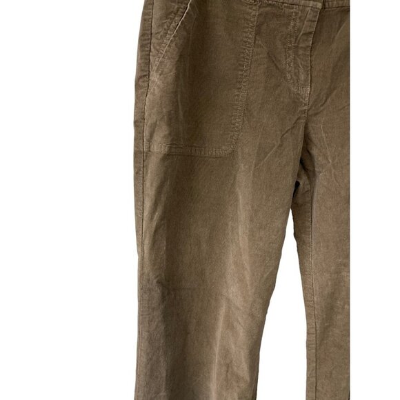 J. Jill Womens Stretch Corduroy Cargo Jogger Pants Size 10 Tan - Picture 3 of 7